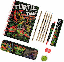 Thumbs Up Stationery Wallet Bumper Compact Tmnt-mayhem Writing Set