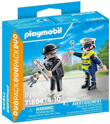 Playmobil Duo Pack Αστυνόμος & Διαρρήκτης για 4-10 ετών Playmobil Duo Pack Αστυνόμος & Διαρρήκτης για 4-10 ετών