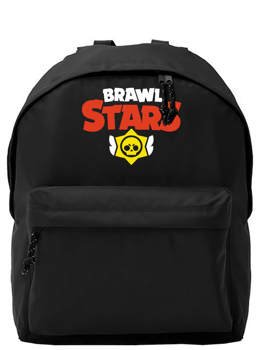 Pegasus Brawl Stars Σχολική Τσάντα Πλάτης Μαύρη