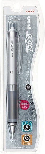 Uni Mitsubishi Pencil Alpha Gel M5858gg1p.24 Kurutoga Mechanical Pencil 0.5 Black 4902778121788