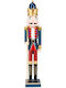 Wooden Christmas Nutcracker 55cm Multicolour