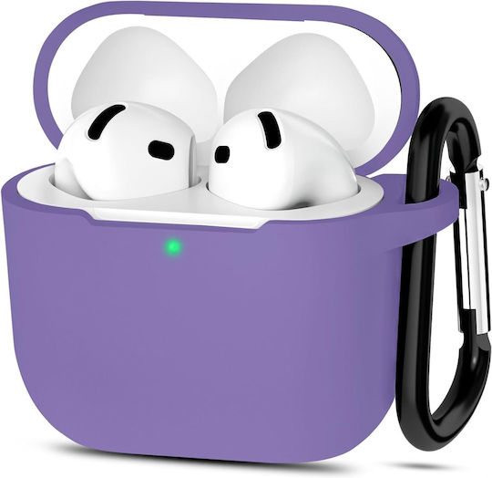Case Cover Protective Калъф в Лилав цвят за Apple AirPods 4