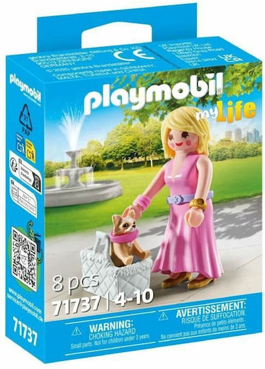 Playmobil MeinLeben Frau mit Chihuahua & Korb für 4-10 Jahre