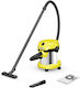 Karcher KWD 2 S V-15/4/18 Aspirator Lichide / Solide 1000W cu Inoxidabil Recipient 15lt