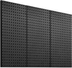 Метални пегборд панели Vevor 3 панела 24" X 12" стенен органайзер за инструменти за гараж Метални пегборд панели Vevor 3 панела 24" X 12" стенен органайзер за инструменти за гараж