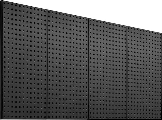 Vevor Metal Pegboard Panels 4 Panels 24" X 12" Wall Organizer Garage Tool