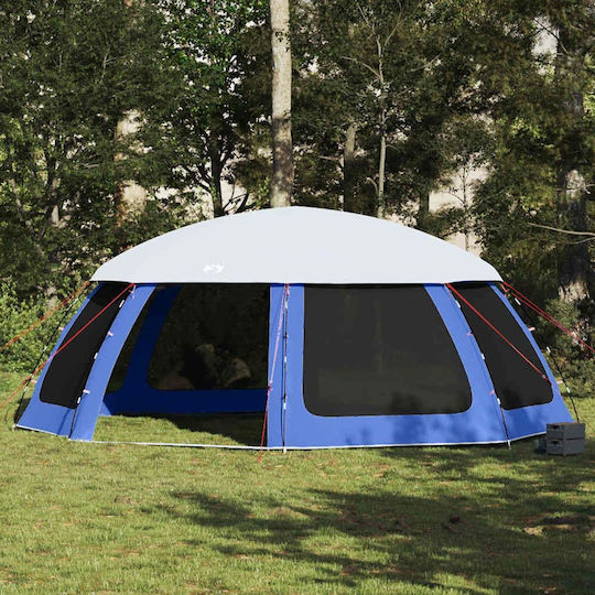 vidaXL Camping Tent Igloo Blue