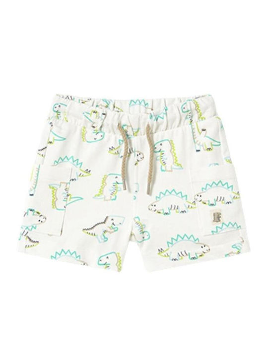 Kinder-Shorts/Bermudas Stoff Weiß