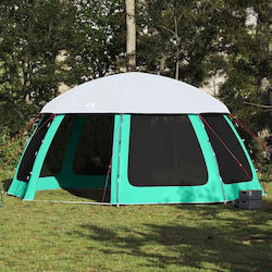 vidaXL Camping Tent Green