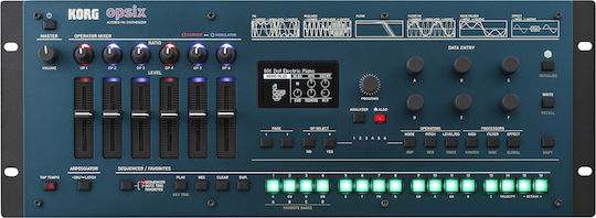 Korg Synthesizer OPSIX με Πλήκτρα με Ακουστικά Μαύρο