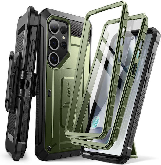 Supcase Unicorn Beetle Pro 360 Full Cover Σιλικόνης / Πλαστικό Πράσινο (Galaxy S25 Ultra)