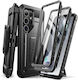 Supcase Unicorn Beetle Pro 360 Full Cover Tempered Glass Μαύρο (Galaxy S25 Ultra)