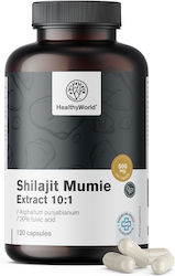 Healthy World Shilajit Mumie 10:1 500mg 120 κάψουλες