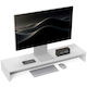 HomCom Βάση Γραφείου Οθόνης έως 32" Λευκή (923-059V00WT)