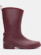 Women's Wellies Burgundy