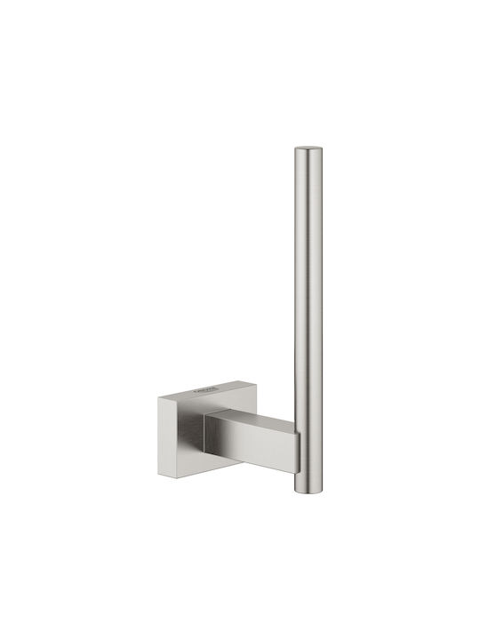 Grohe Essentials Cube Χαρτοθήκη Inox Ασημί 4005176636547