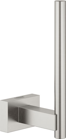 Grohe Essentials Cube Wandmontierte Papierhalter Inox Silber