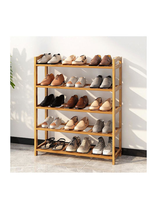 Bamboo Shoe Organizer 70x25x84cm