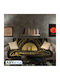 Abysse Babydecke Samtig Moni 150x120cm Schwarze