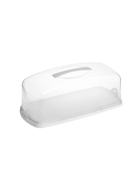 Cyclops Bread Box with Lid Plastic Pink