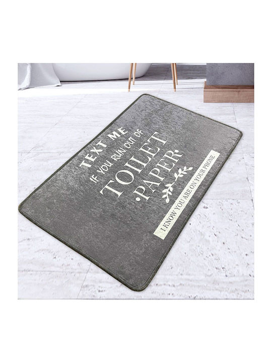 L'Εssentiel Maison Bath Mat Grey 70x120cm