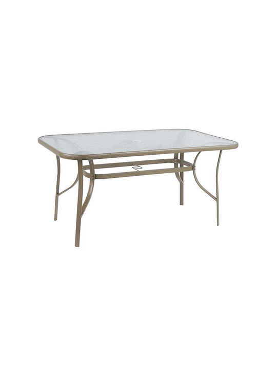 Tisch Stabil Rio Beige 150x90x71cm
