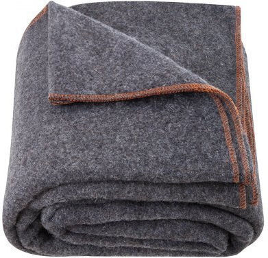 Vevor Къмпинг Едно Одеяло 162x223см Сиво