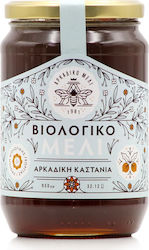 Arkadiko Meli Organic Product Honey Chestnut Arcadian 950gr Arkadiko Meli Organic Product Honey Chestnut Arcadian 950gr