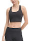Γυναικείο Αθλητικό Crop Top Μαύρο