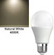 LED Bulb 8.5W for Socket E27 and Shape A60 Natural White 806lm