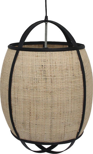 InTheBox Pendant Light Black with Rope 39x38x38.5cm