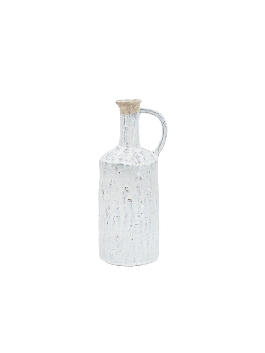 Artekko Decorative Vase Bard Orange 13.5x12.5x32.5cm