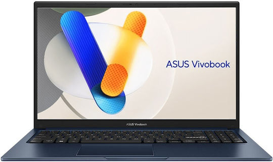 Asus Vivobook 15 X1504VA-BQ1642W 15.6" FHD (i5-1334U/16GB/1TB SSD/W11 Home) Quiet Blue (GR Keyboard)