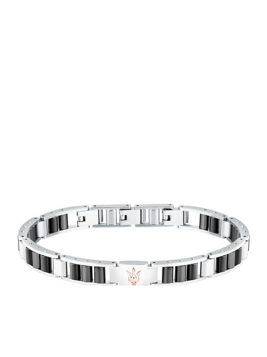 Maserati Men's Bracelet Made of Steel