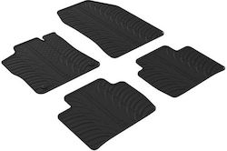 Car Mats Gledring 0169 Peugeot 408x Phev Crossover 2022 Automatic Black 4 Pieces