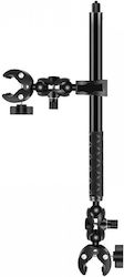 Suport bicicletă motocicletă Puluz cu o singură clemă pentru selfie stick 150 cm