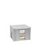 General Trade Fabric Storage Box with Lid Gray 40x25x30cm 1pcs