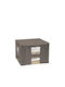 General Trade Fabric Storage Box with Lid Brown 50x40x28cm 1pcs