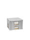 General Trade Fabric Storage Box with Lid Gray 50x40x34cm 1pcs
