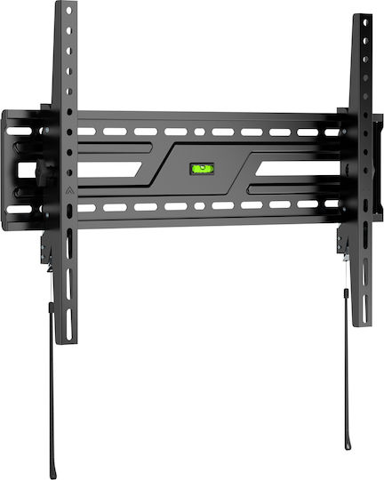 Powertech PT-1370 Wandhalterung für Fernseher bis 86" und 75kg Schwarz