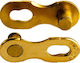 KMC Chain Link Missing Link 12 Nr Gold 302301