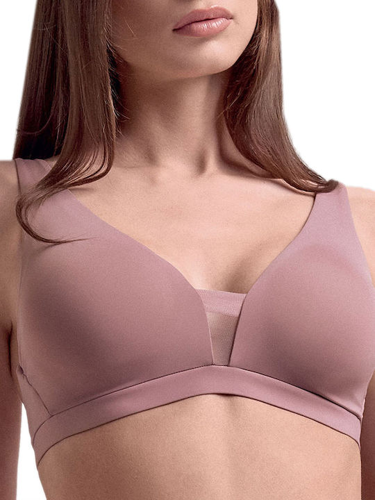 Vela Extra Bra with Light Padding without Underwire Pink