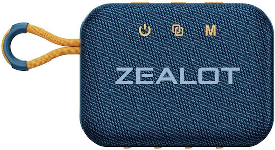 Zealot S75 Ηχείο Bluetooth με Διάρκεια Μπαταρίας έως 3 ώρες Μπλε