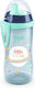 Nuk Educational Sippy Cup Plastic Light Blue NI...
