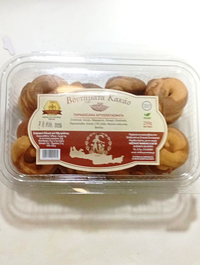 Cocoa Biscuits 250g Women's Cooperative of Marathos Crete