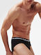 Herren Slips Black 3Packung