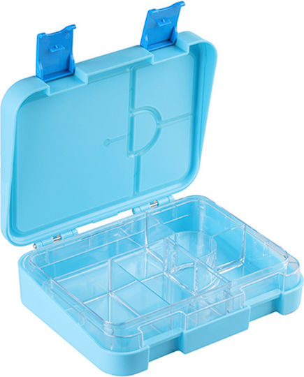 Baby Donkey Kids' Food Container made of Silicone Light Blue