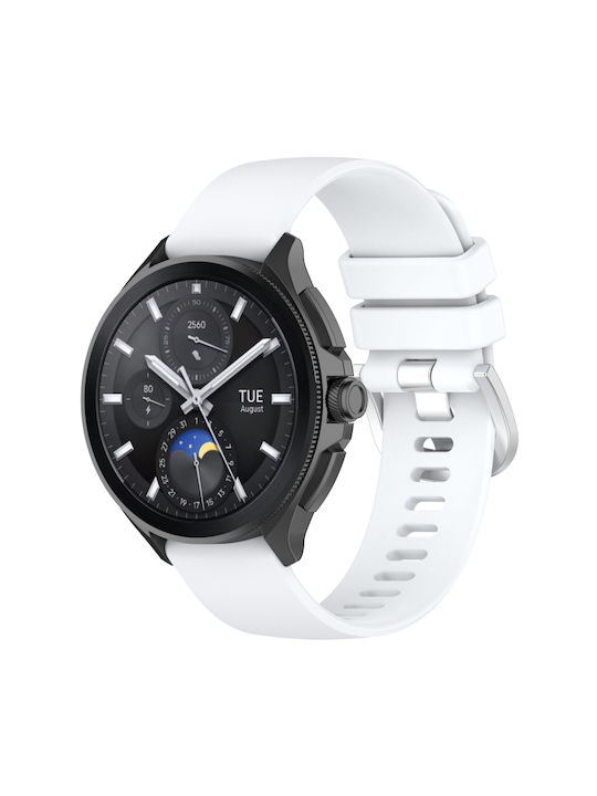 Strap Silicone White (Xiaomi Watch 2 Pro / Watch S3)
