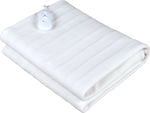 Single Electric Washable Blanket White 80x150cm