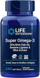 Life Extension Super Omega-3 Fish Oil 240 softgels